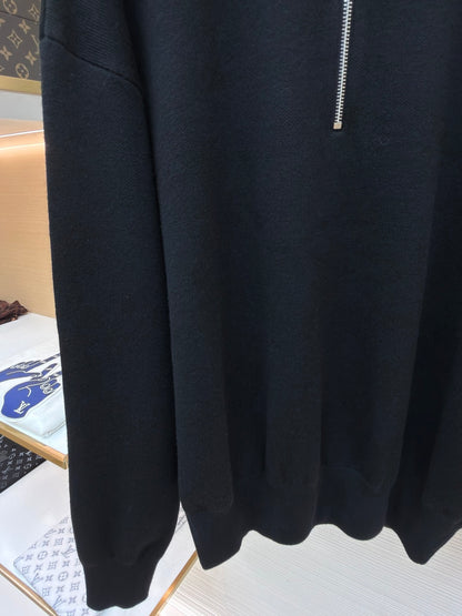 Logo Half-Zip Sweater