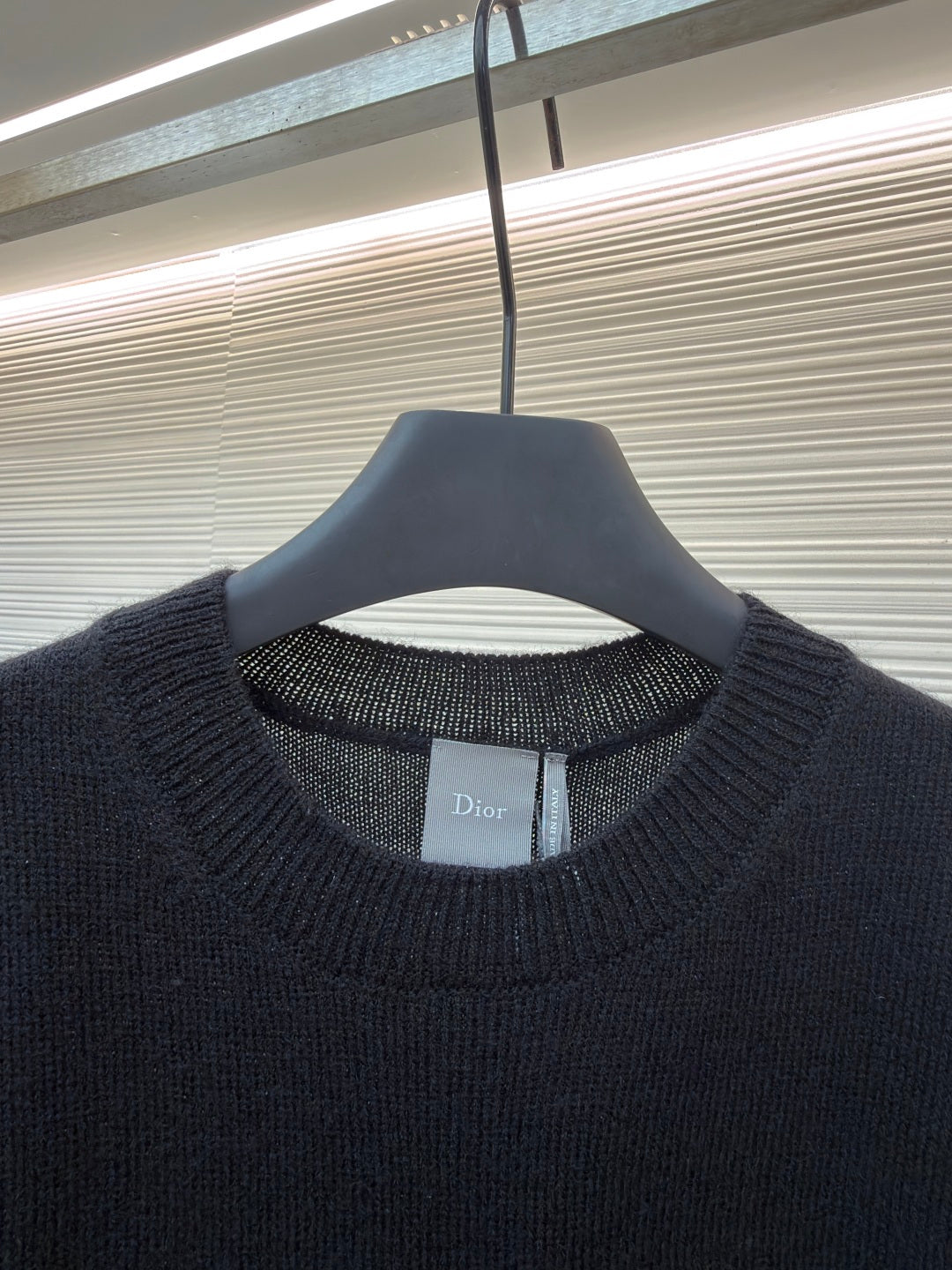 CD Logo Cashmere Crewneck Sweater