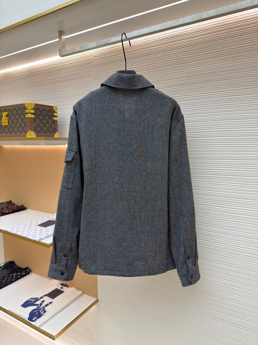 Wool Zip Jacket