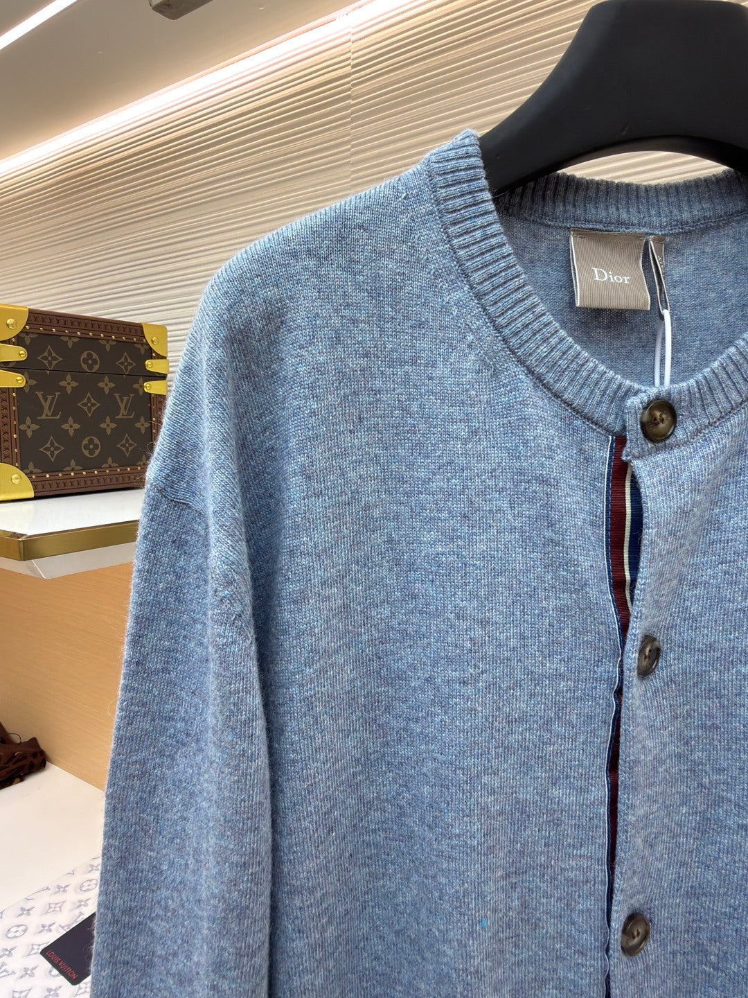 CD Logo Knit Cardigan