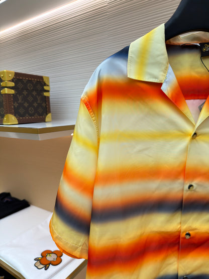 Striped Short Sleeve Shirt