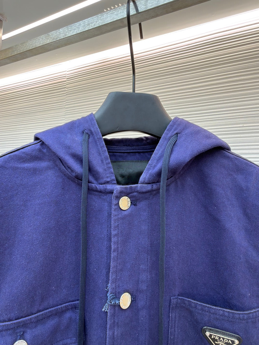 Triangle Logo Denim Jacket