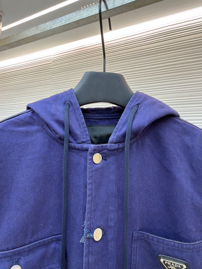 Triangle Logo Denim Jacket