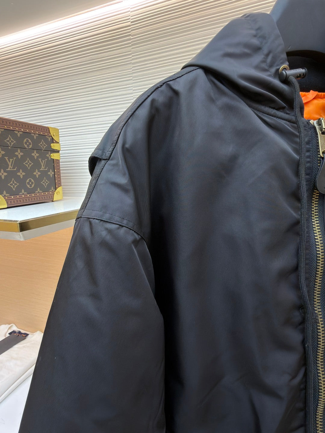 Logo Hooded Jacket