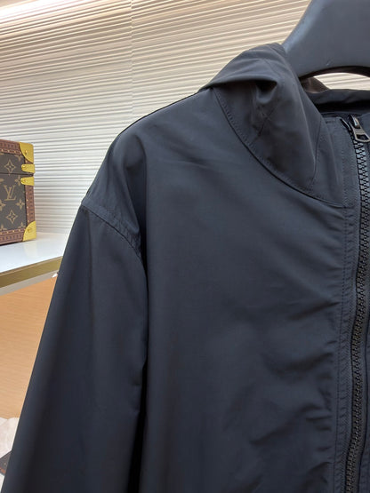 Logo Hooded Jacket