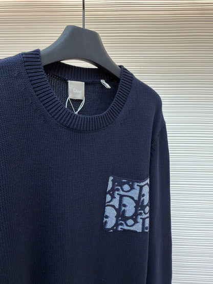 Oblique Crewneck Sweater
