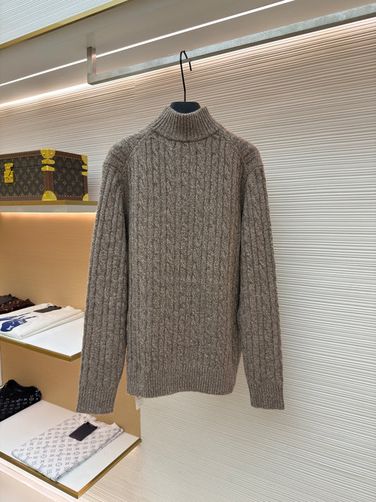 Wool Half-Zip Sweater