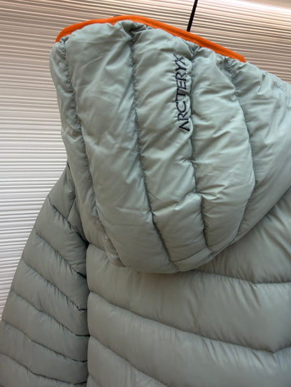 Embroidered Down Jacket