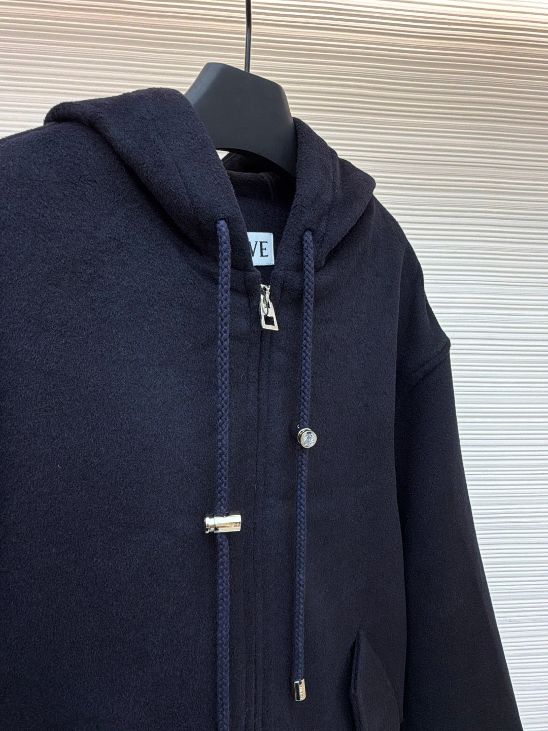 Logo Hooded Coat