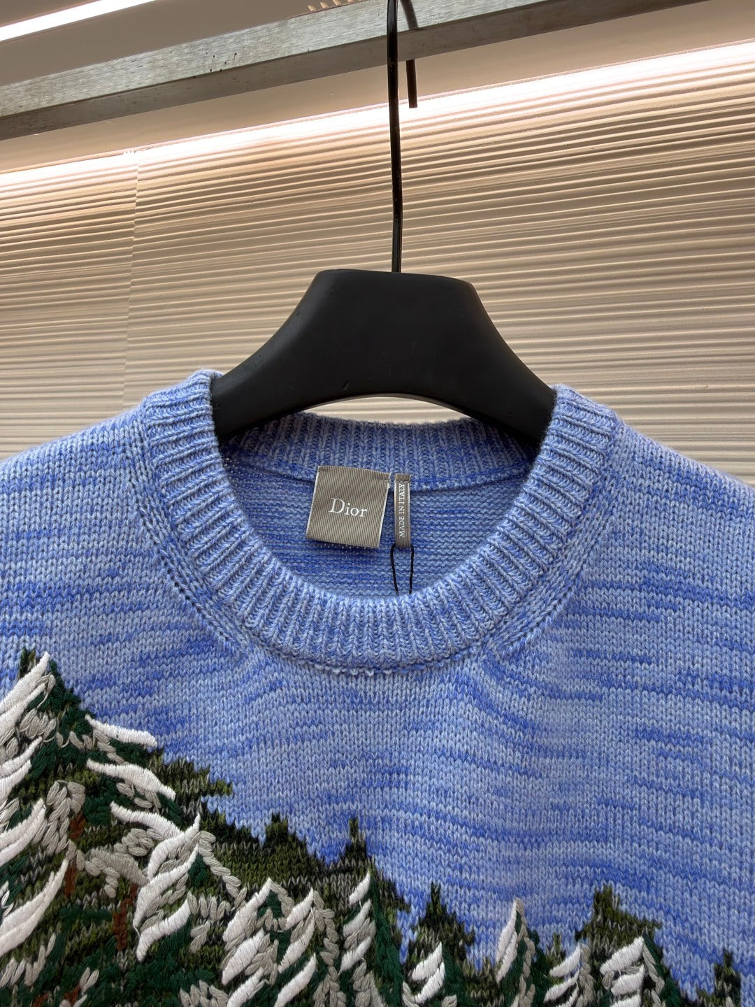 Embroidered Crewneck Sweater