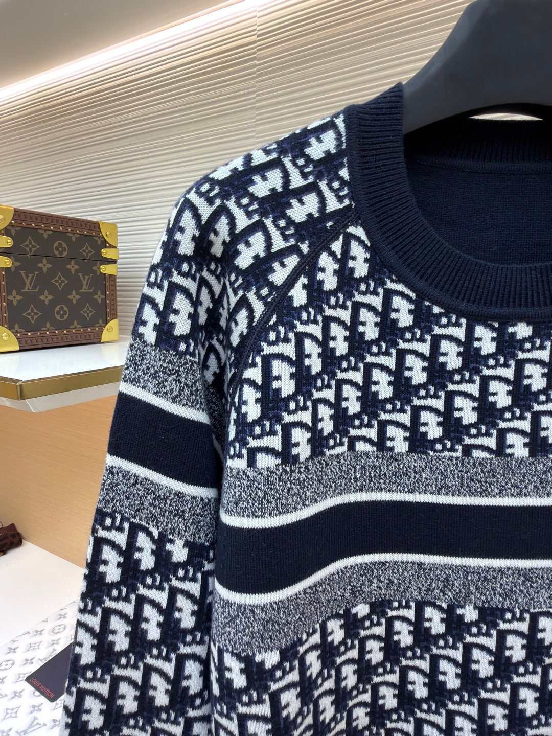 Reversible Crewneck Sweater