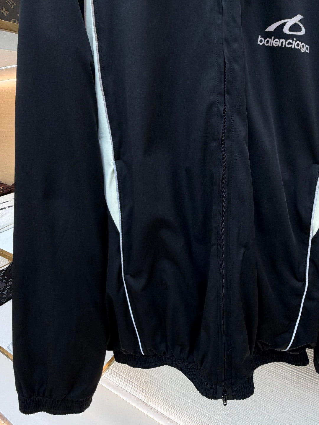 Reflective Zip-Up Hoodie