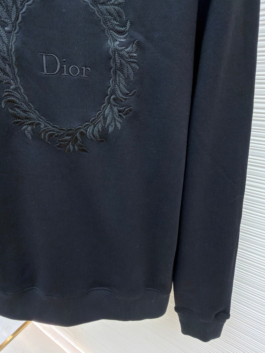 Embroidered Crewneck Sweatshirt