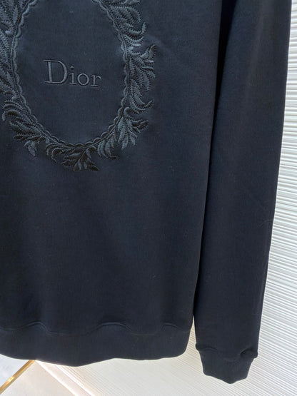 Embroidered Crewneck Sweatshirt
