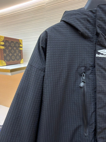 Embroidered Windbreaker Jacket