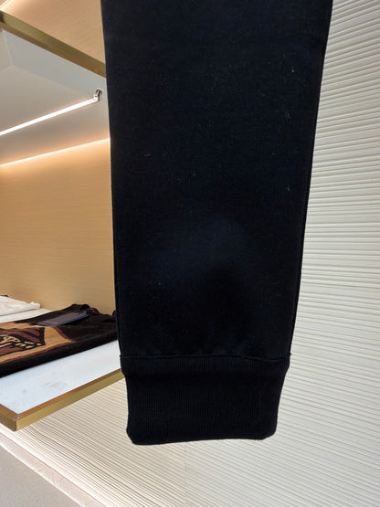 Oblique Cashmere Trousers