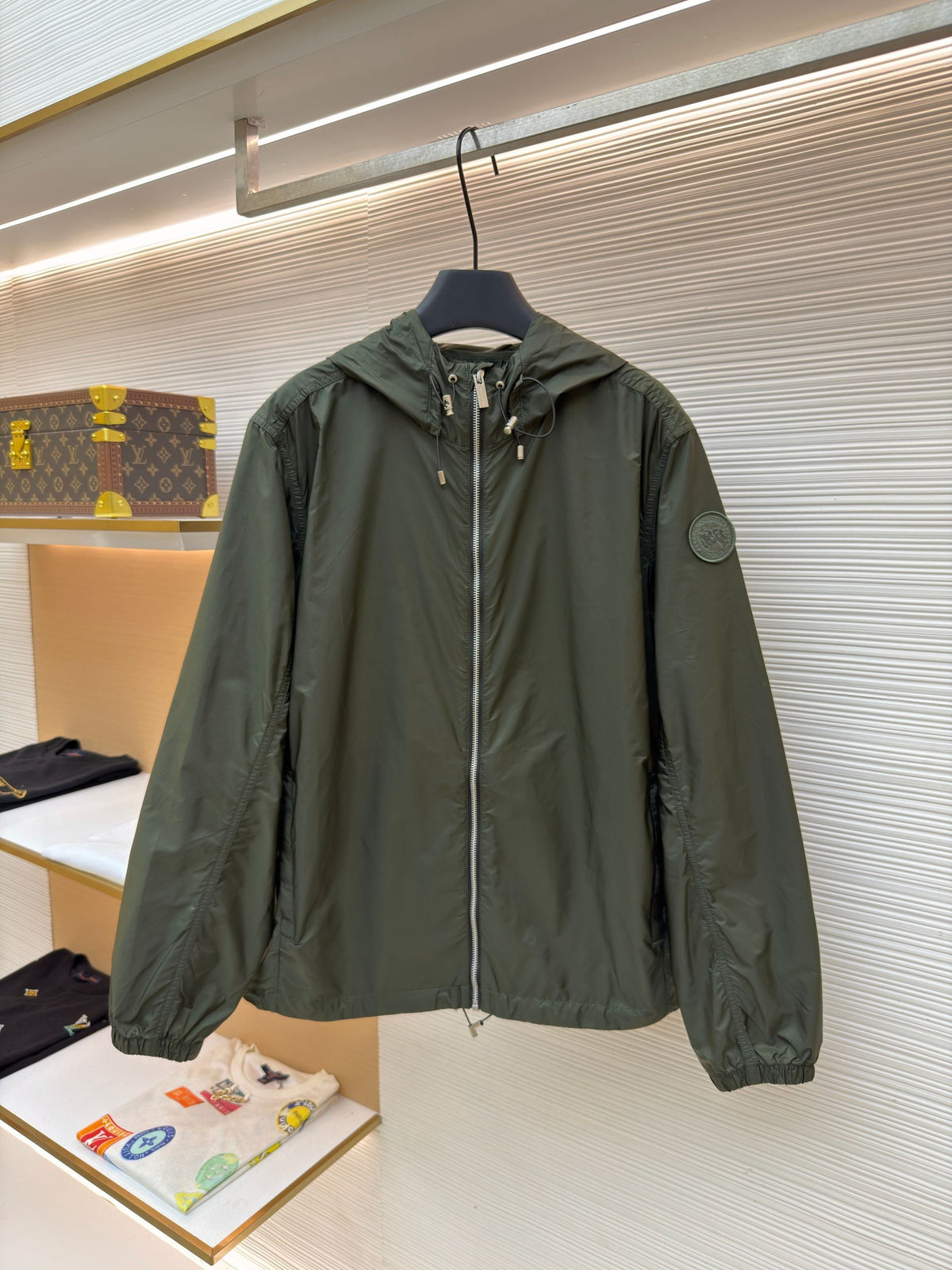 Hooded Windbreaker