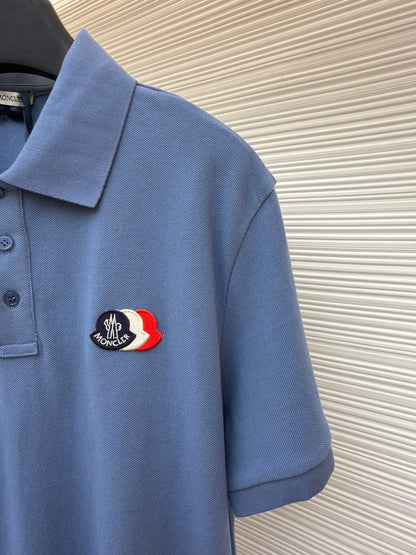 Logo Patch Polo Shirt
