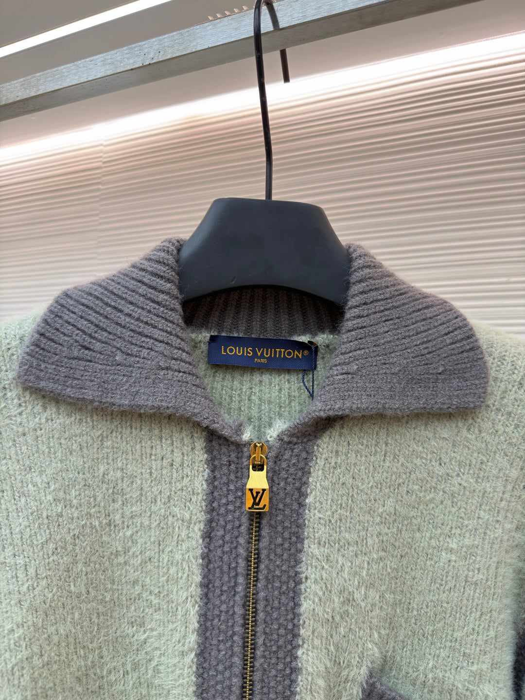 LV Logo Zip Jacket