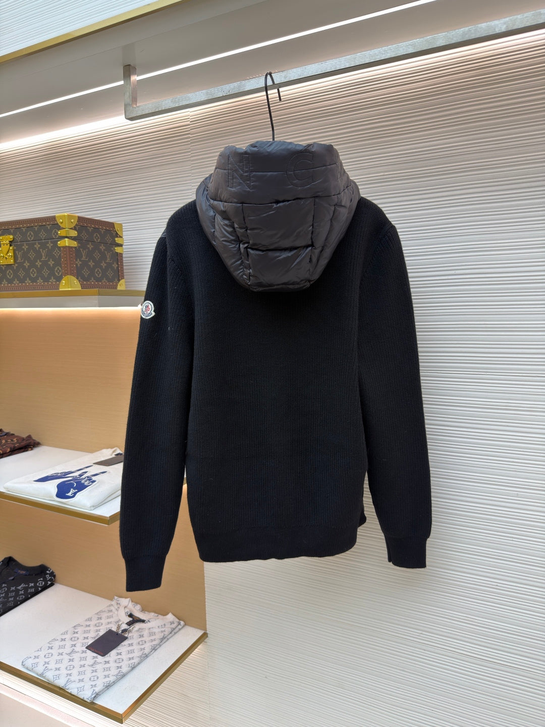 Embroidered Down Jacket