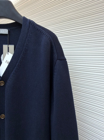 Embroidered Knit Cardigan