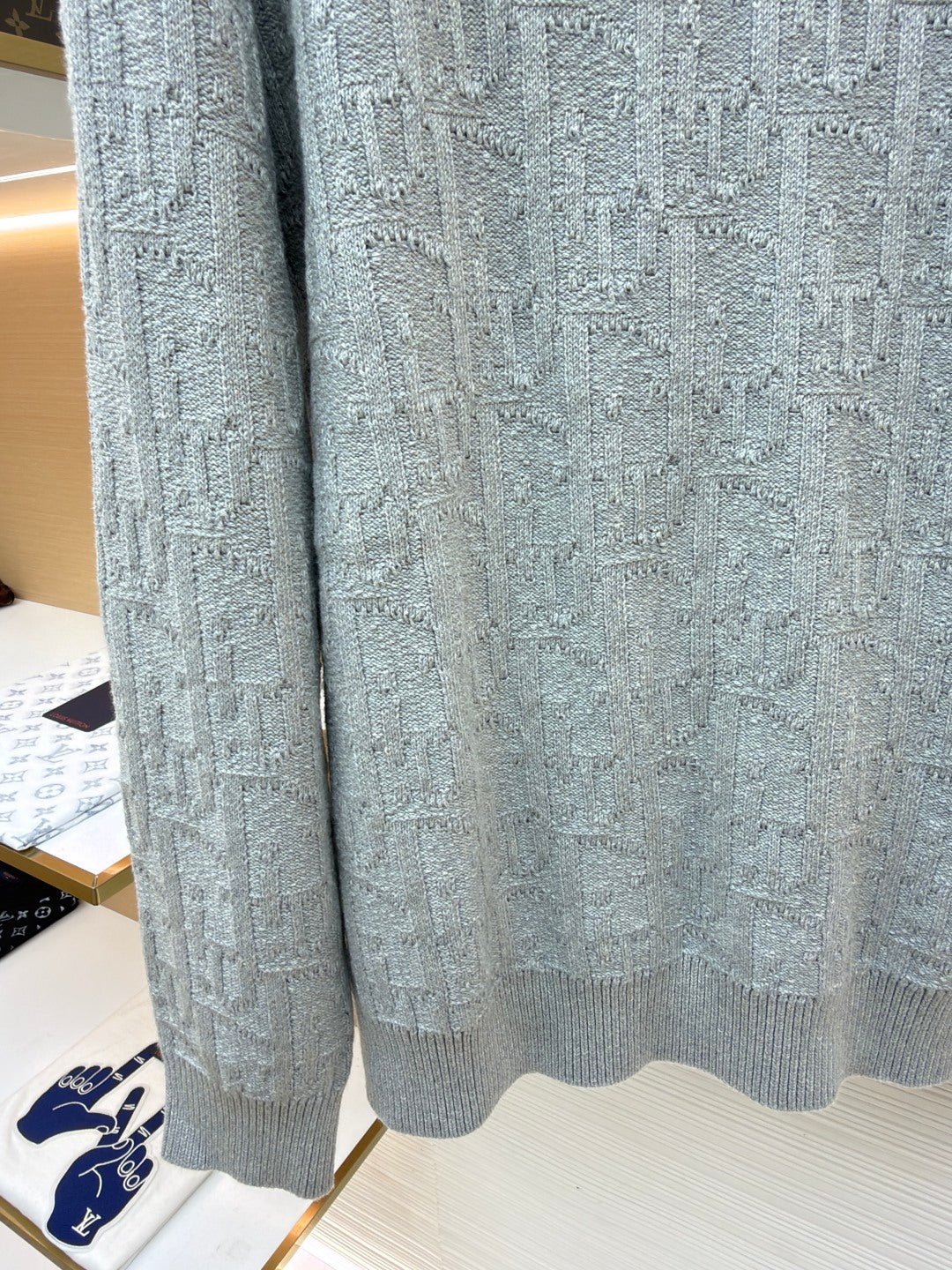 Oblique Crewneck Sweater