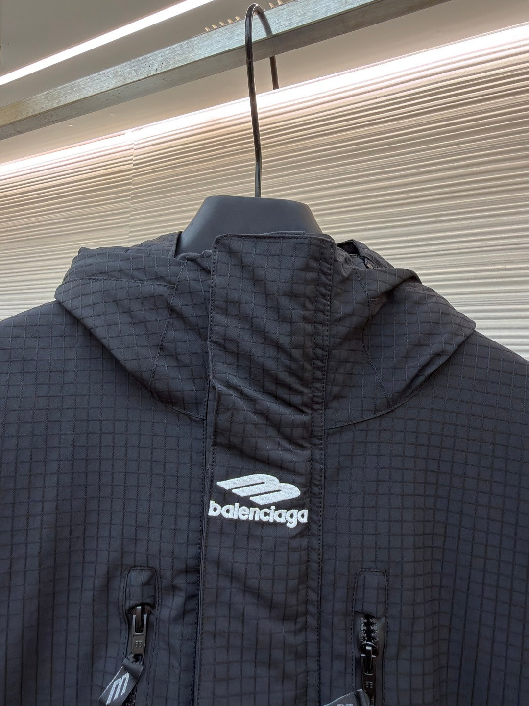 Embroidered Windbreaker Jacket