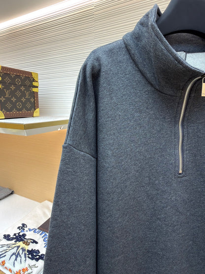 Embroidered Crewneck Sweatshirt