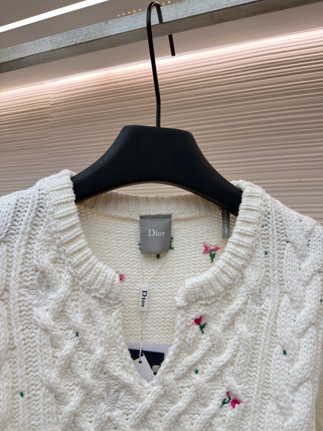 CD Logo Crewneck Sweater
