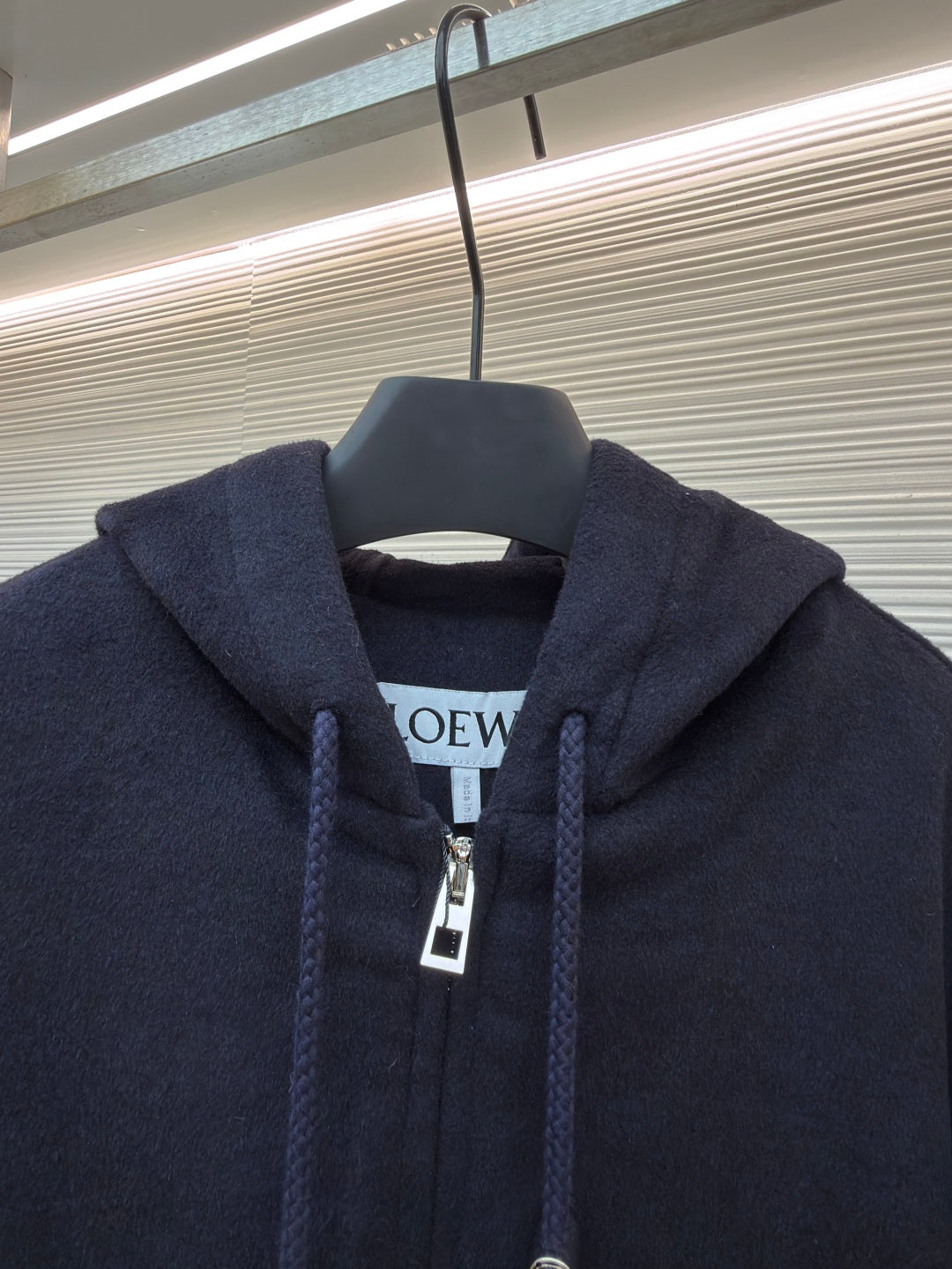 Logo Hooded Coat