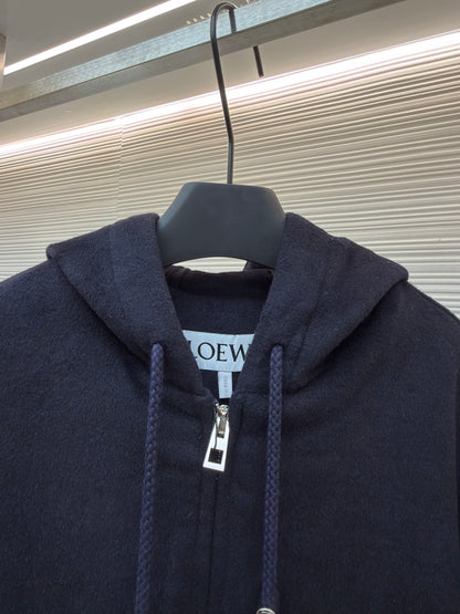 Logo Hooded Coat