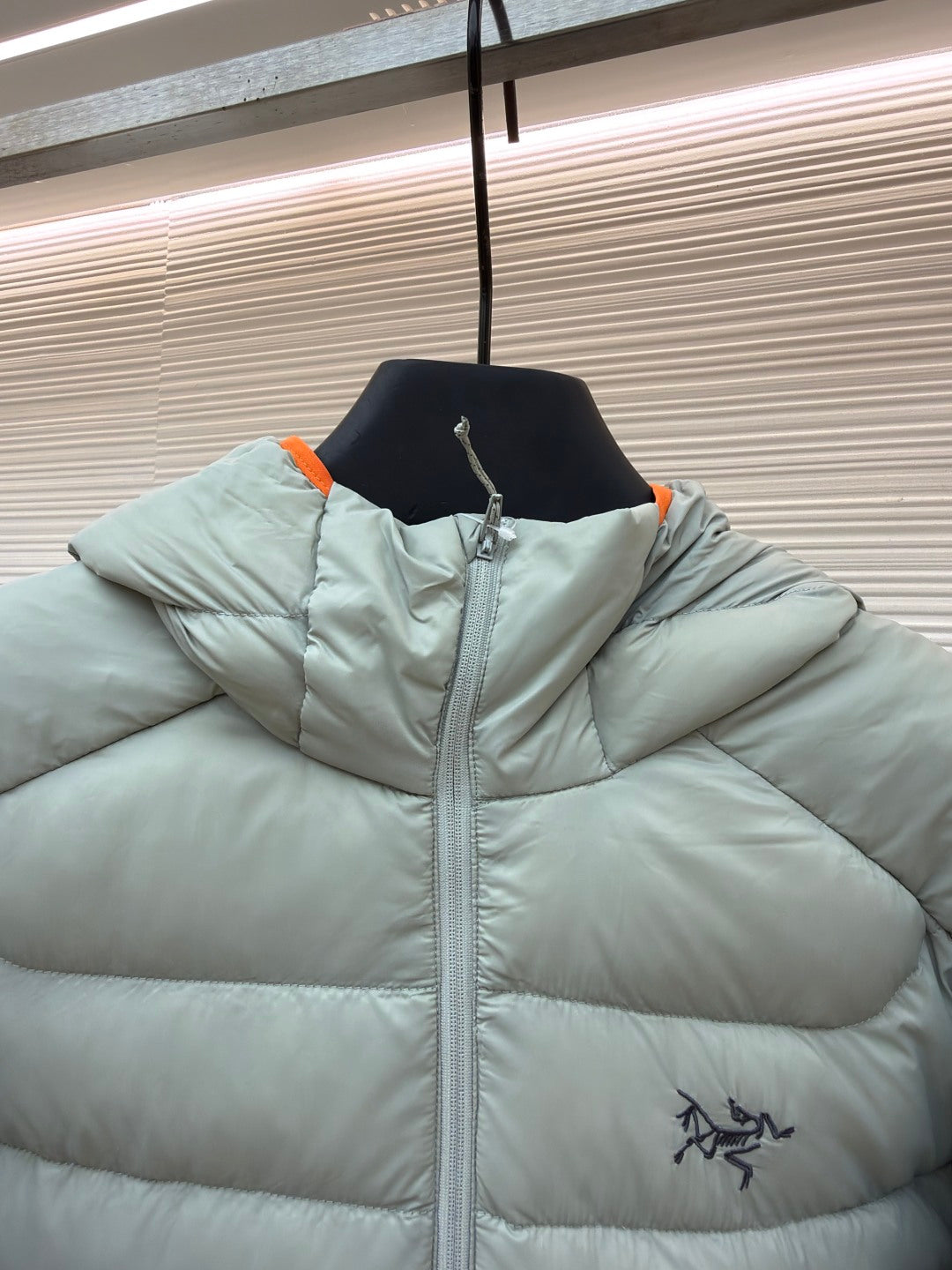 Embroidered Down Jacket