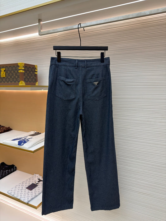 Triangle Logo Jeans