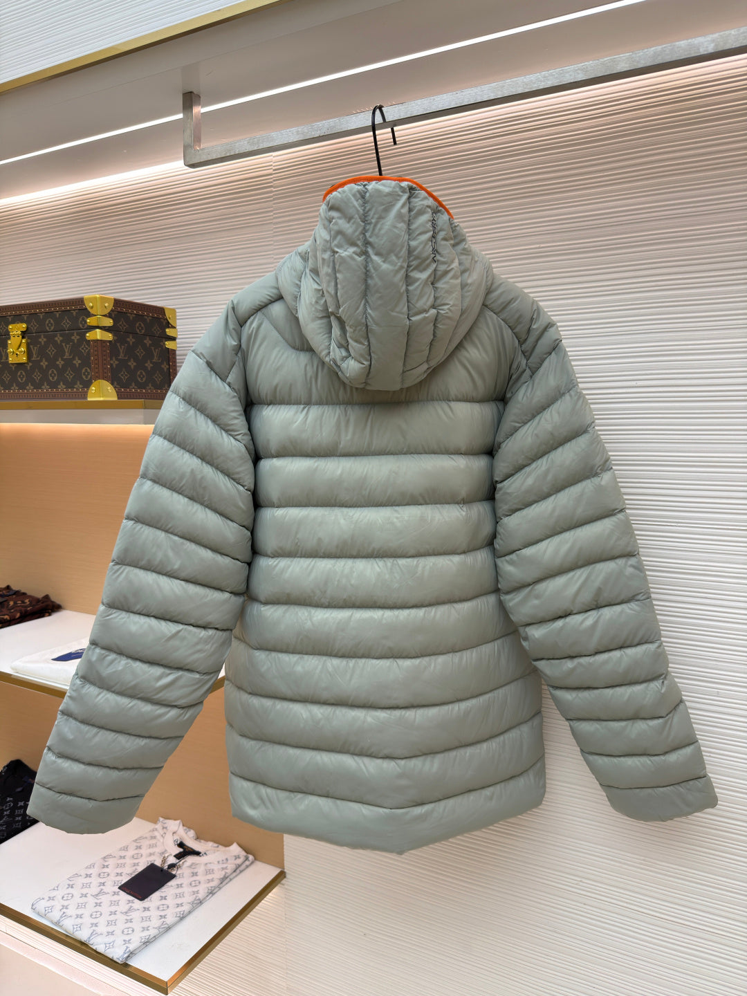 Embroidered Down Jacket
