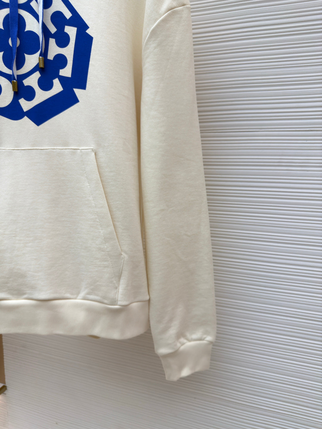 Flower Motif Hoodie