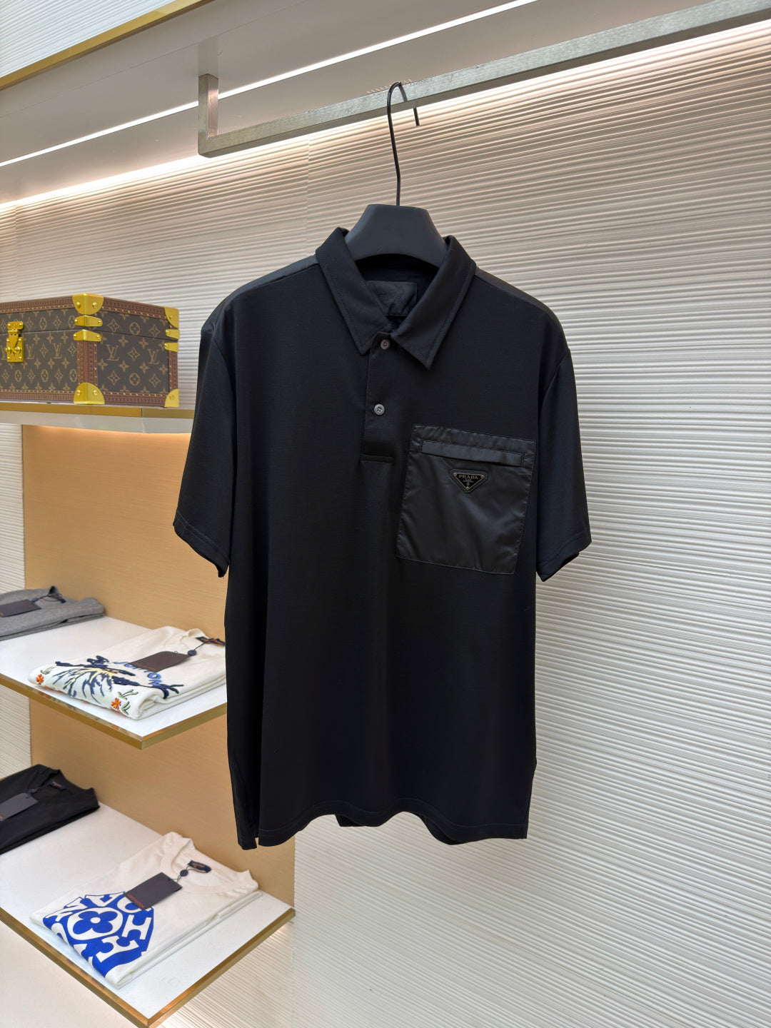 Triangle Logo Polo Shirt