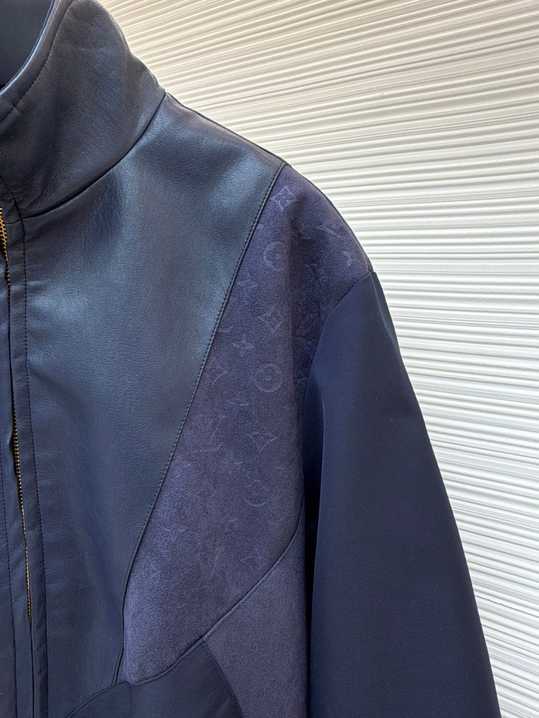 Monogram Leather Jacket