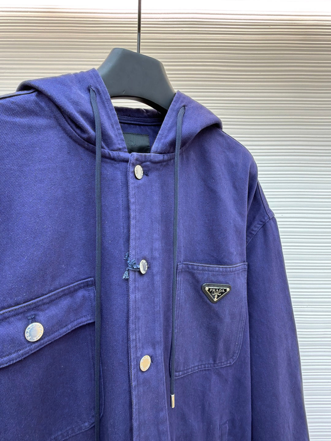 Triangle Logo Denim Jacket
