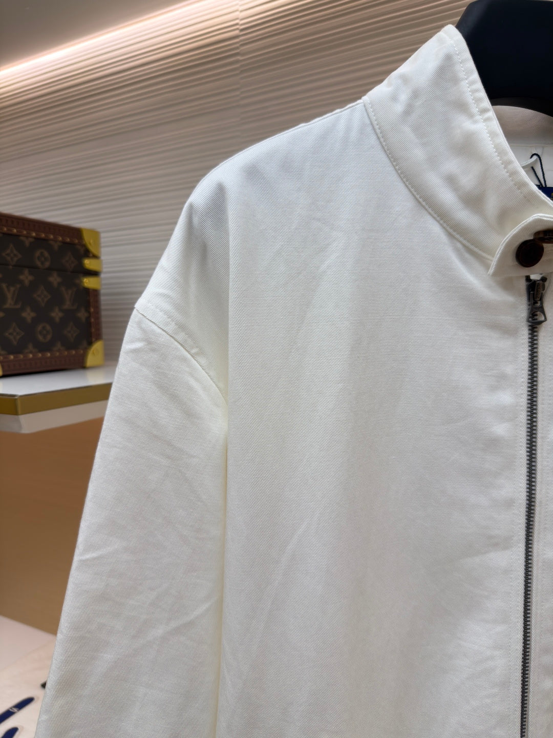 Embroidered Zip Jacket