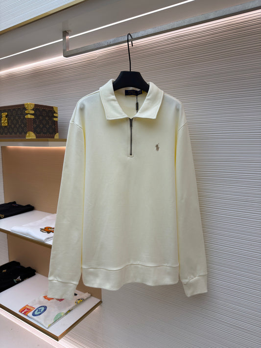 Embroidered Zip-Up Hoodie