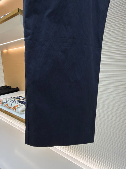 Embroidered Cargo Trousers