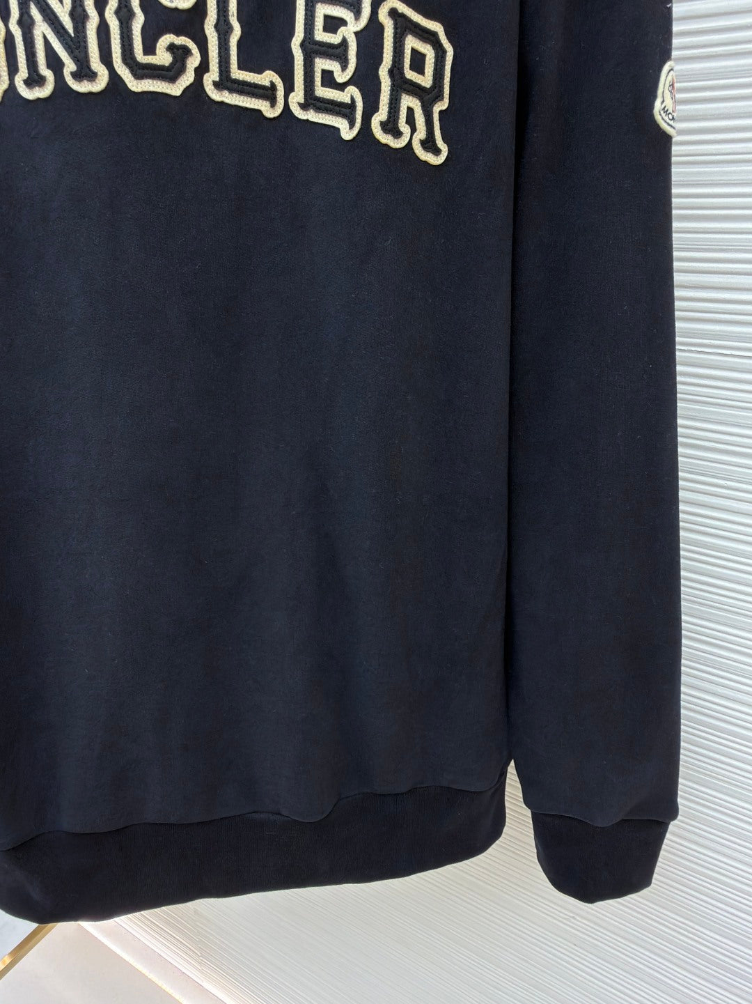Logo Patch Crewneck Sweatshirt