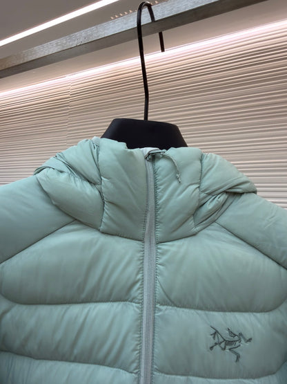 Embroidered Down Jacket