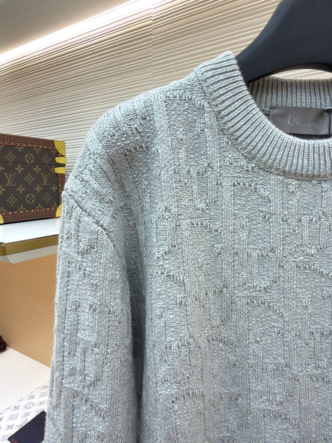 Oblique Crewneck Sweater