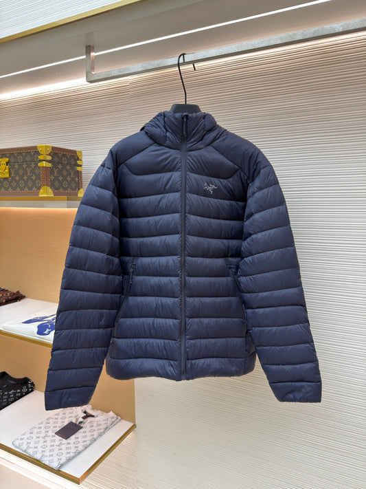 Embroidered Down Jacket