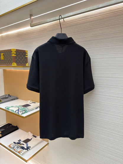 Logo Patch Polo Shirt
