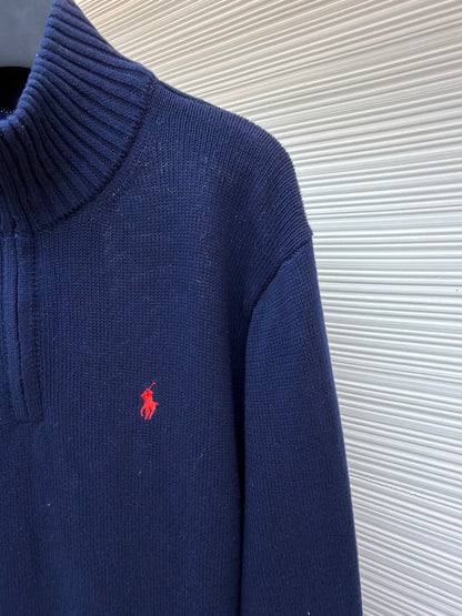 Embroidered Turtleneck Sweater