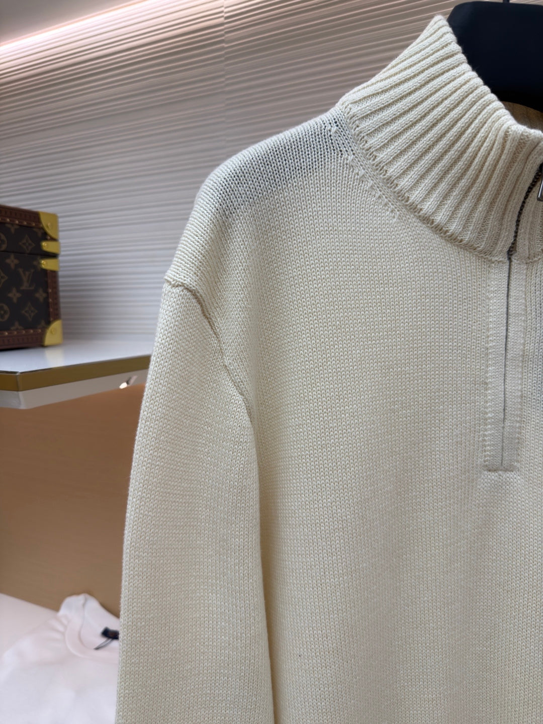 Embroidered Turtleneck Sweater