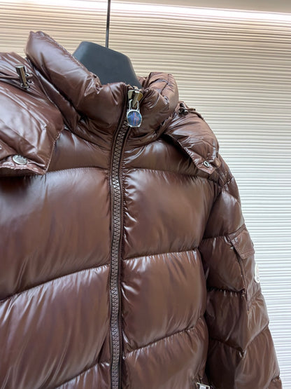 Maya Hooded Down Jacket