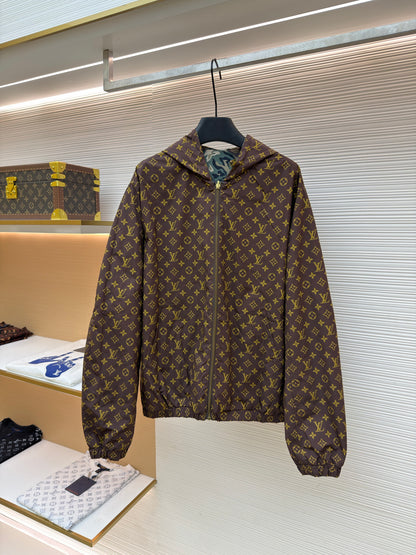 Graphic Hooded Jacket